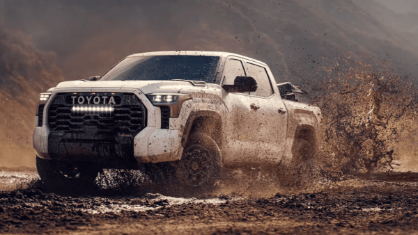 A million-mile Toyota Tundra off-roading