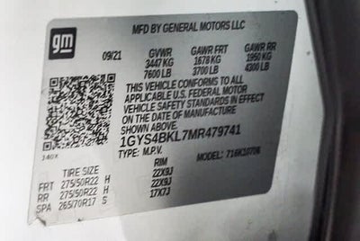 2021 Cadillac Escalade Premium Luxury