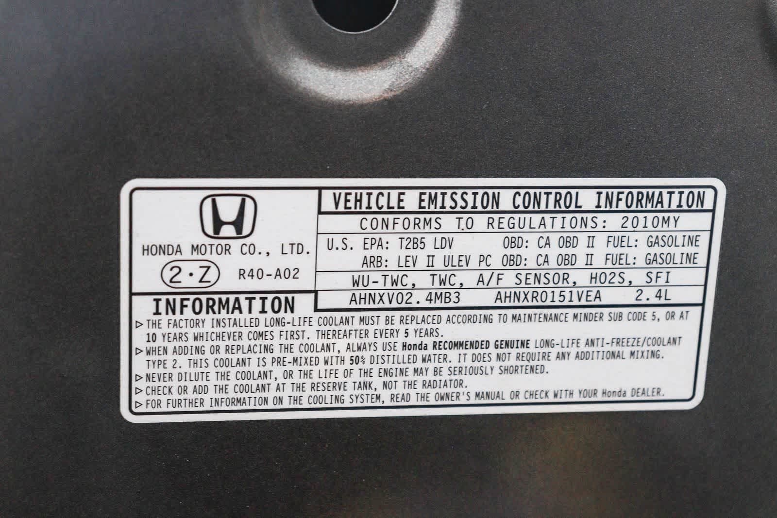 2010 Honda Accord EX