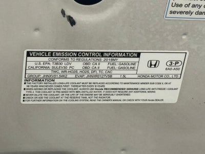 2018 Honda Accord Sedan Sport 1.5T
