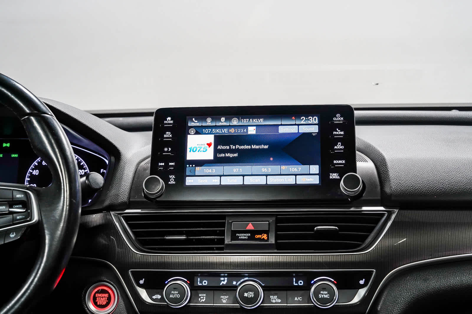 2019 Honda Accord Sedan Sport 2.0T