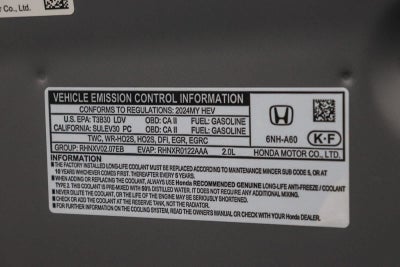2024 Honda Accord Hybrid Sport-L