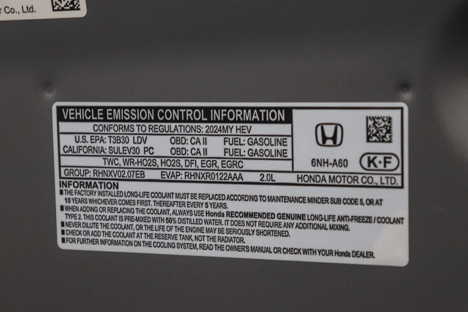 2024 Honda Accord Hybrid Sport-L