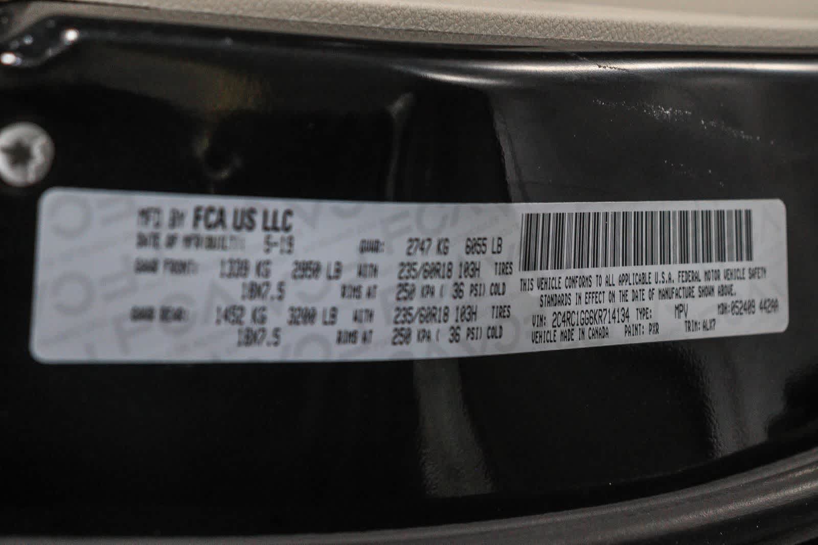 2019 Chrysler Pacifica Limited