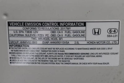 2017 Honda Civic Sedan EX