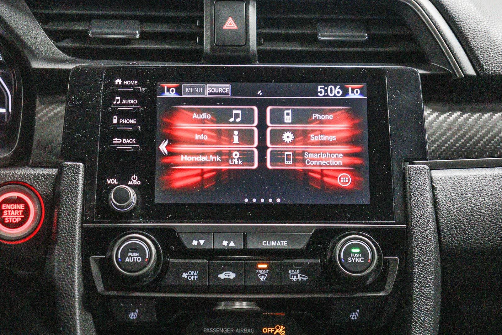 2019 Honda Civic Si Manual