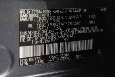 2025 Toyota RAV4 LE