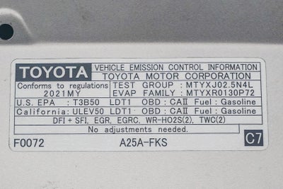 2021 Toyota RAV4 XLE