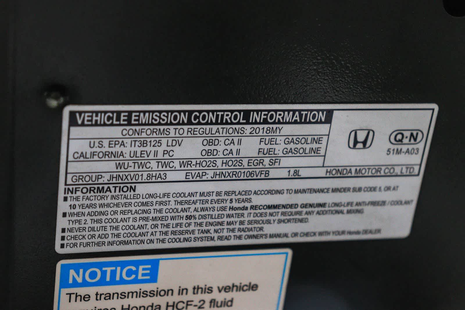 2018 Honda HR-V EX