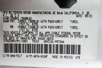 2021 Toyota Tacoma TRD Sport