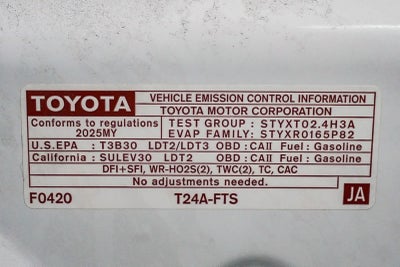 2025 Toyota Tacoma SR5