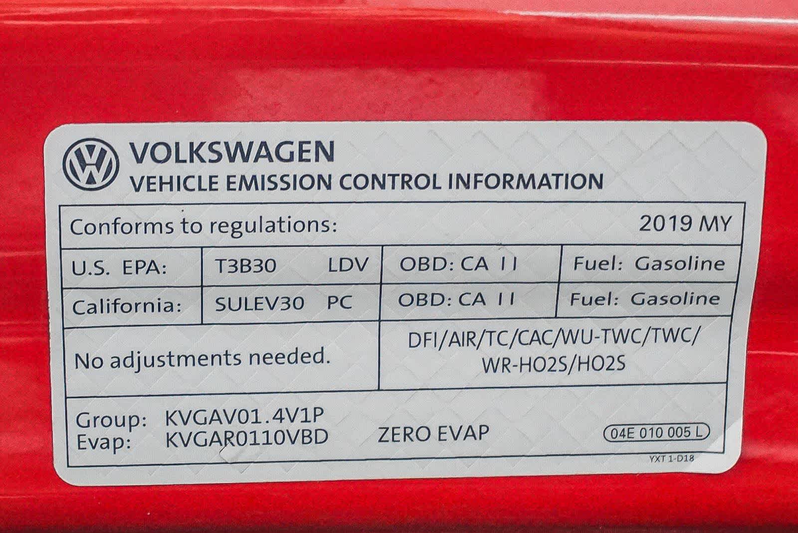 2019 Volkswagen Jetta S