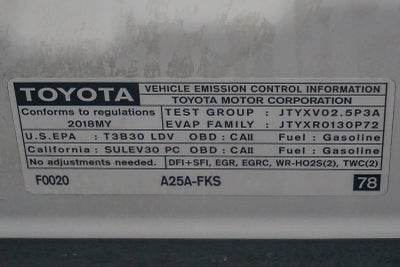 2018 Toyota Camry SE