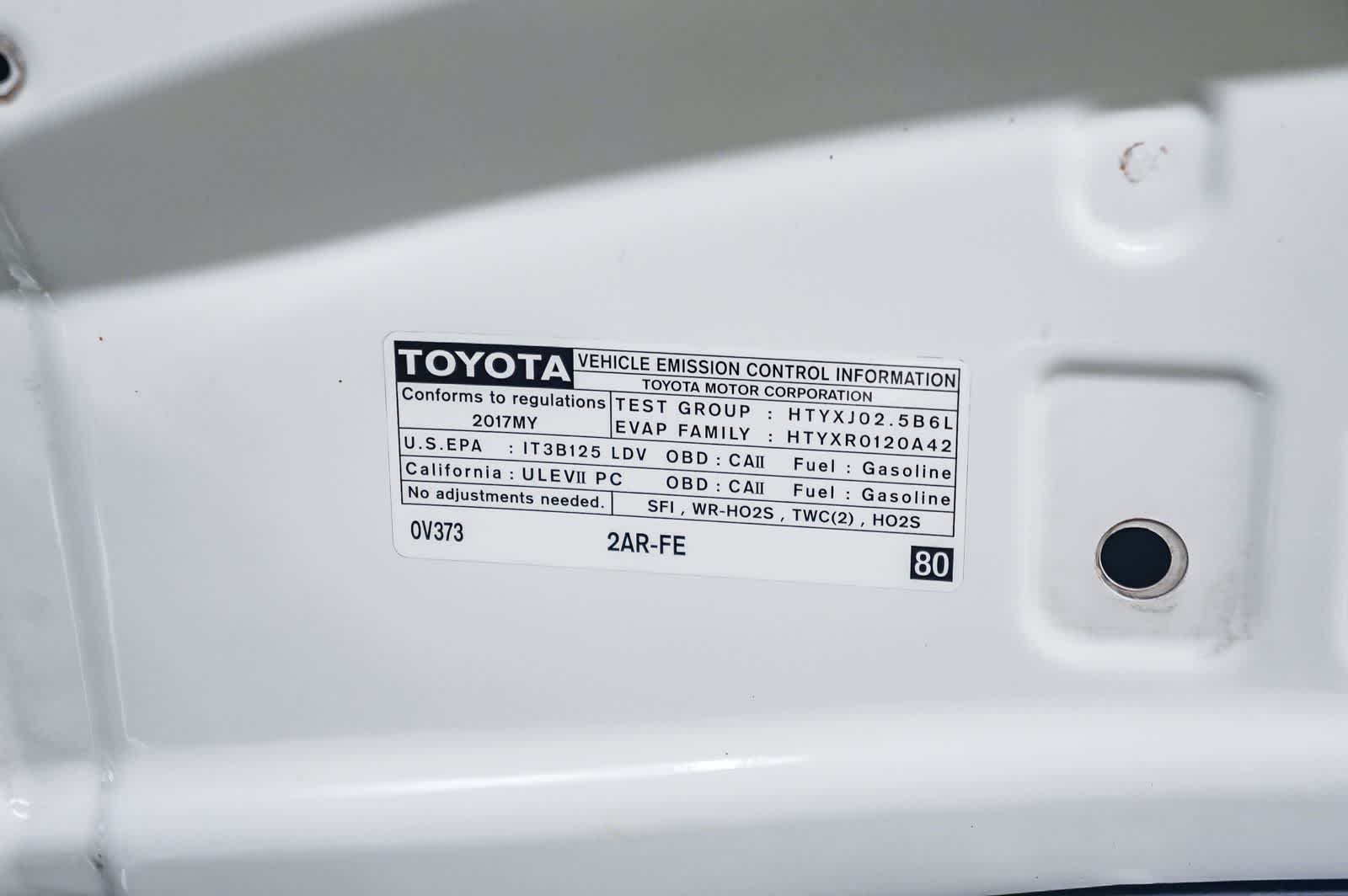 2017 Toyota Camry SE