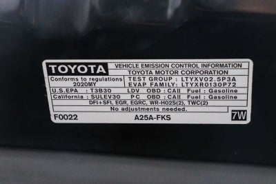 2020 Toyota Camry LE