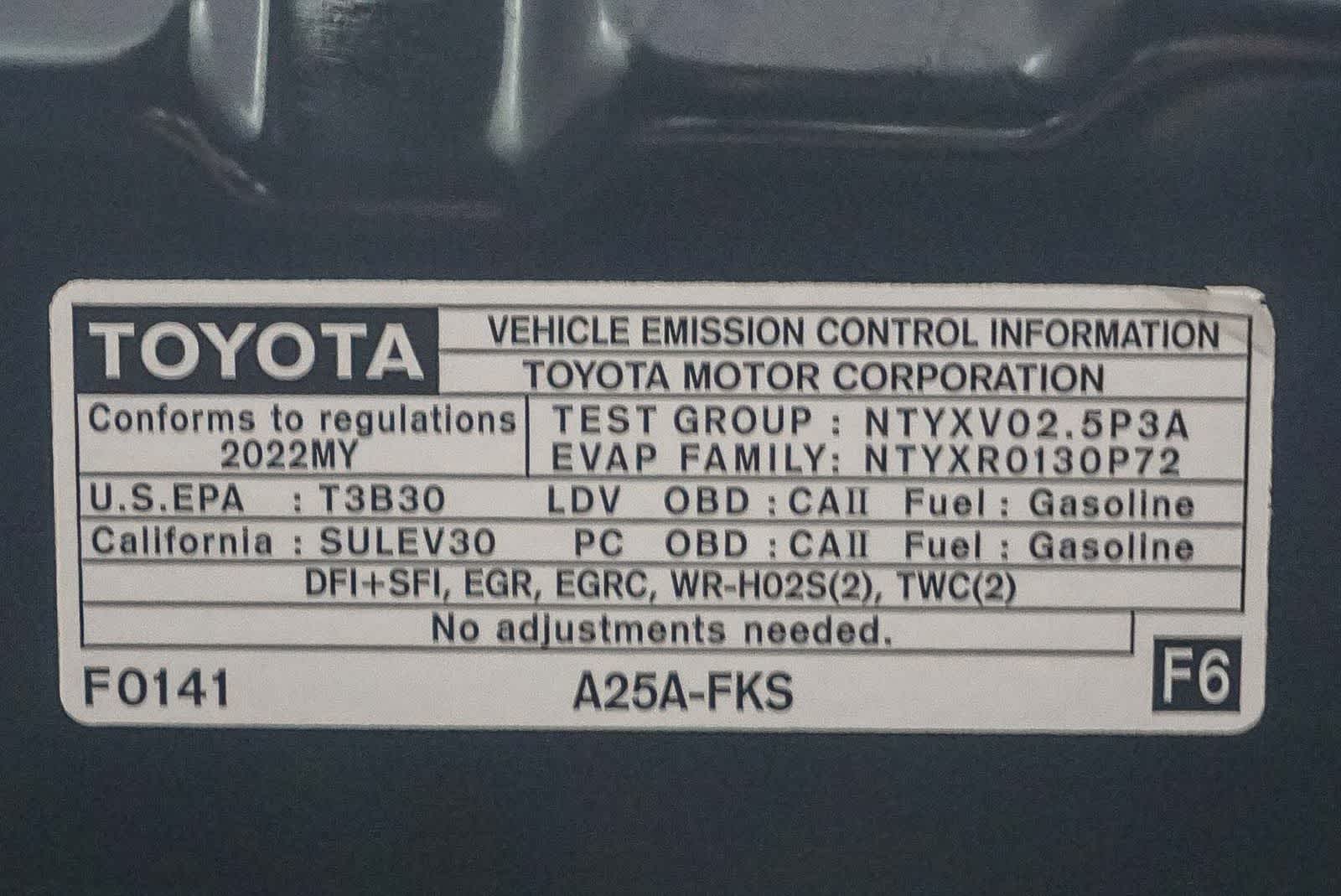 2022 Toyota Camry LE