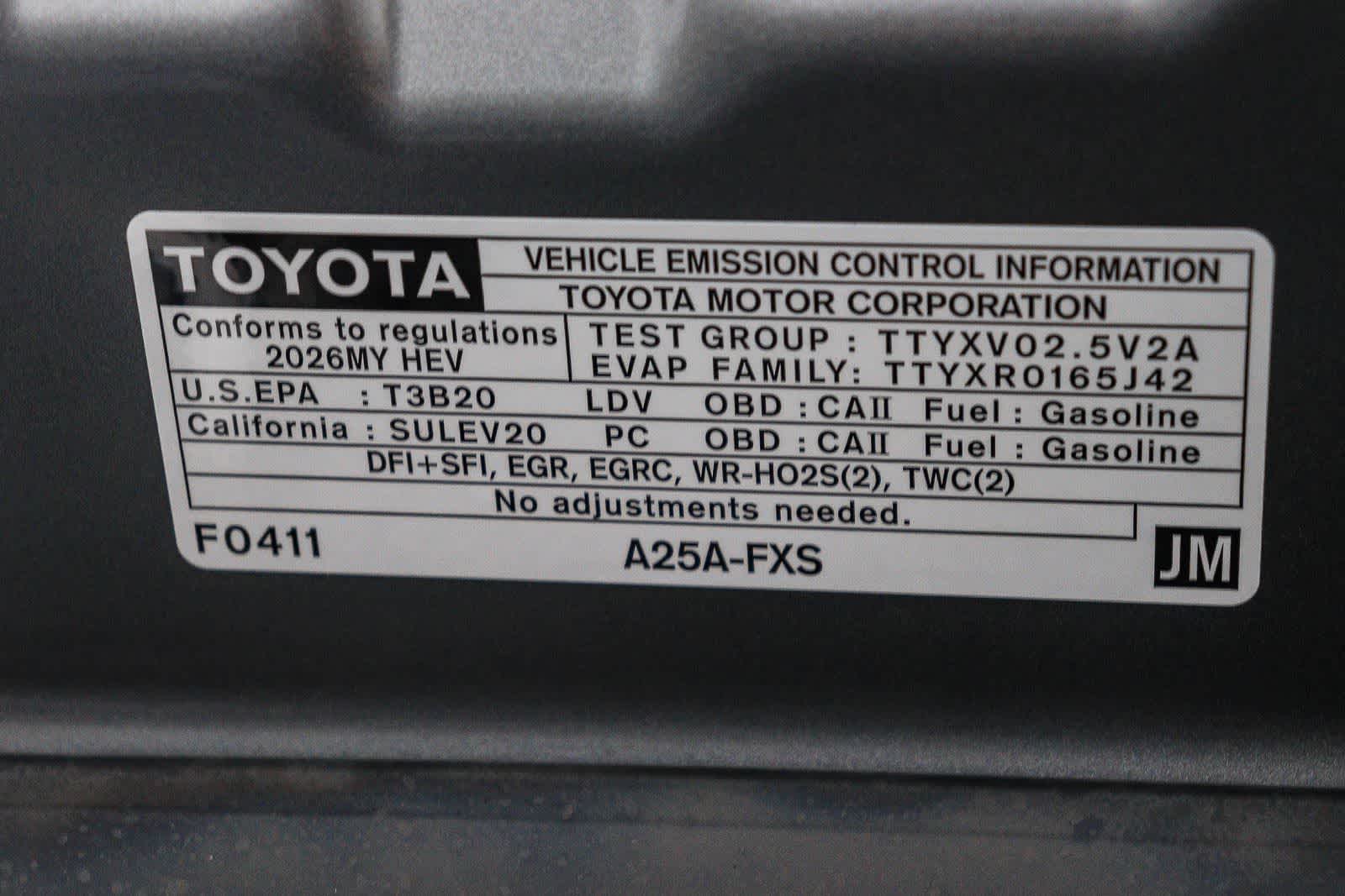 2026 Toyota Camry SE