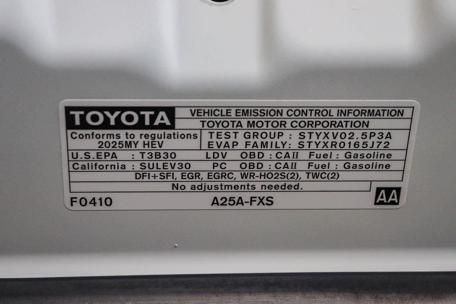 2025 Toyota Camry SE