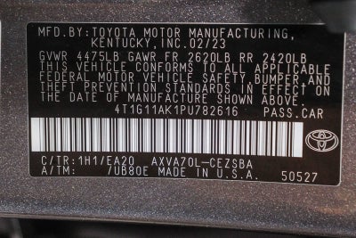 2023 Toyota Camry SE