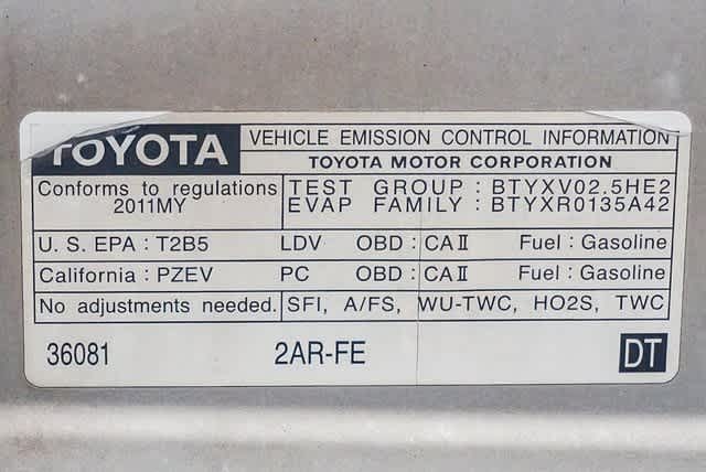 2011 Toyota Camry LE