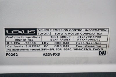 2024 Lexus ES ES 300h