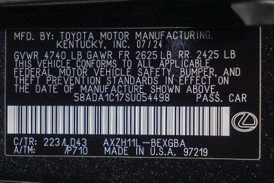 2025 Lexus ES 300h ES 300h
