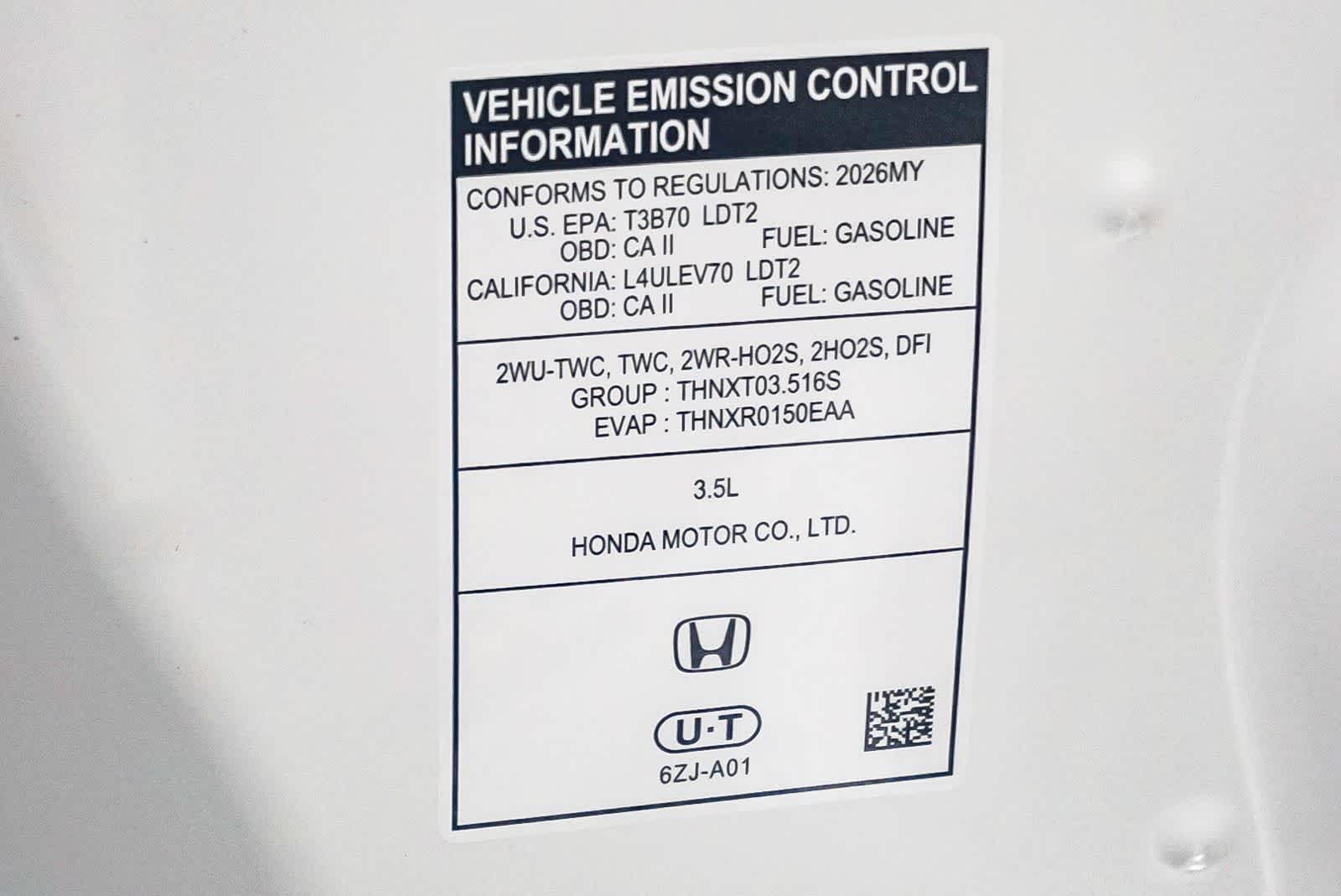 2026 Honda Passport RTL Blackout