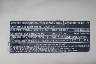 2020 Nissan Murano S