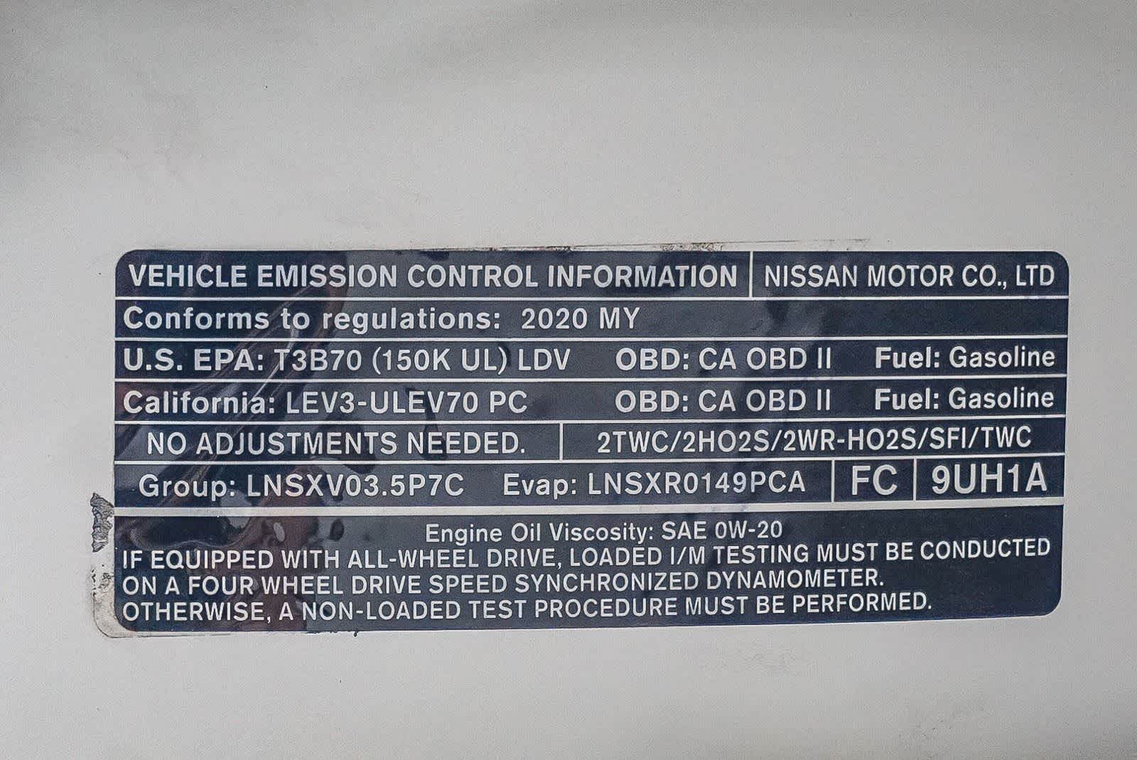 2020 Nissan Murano S