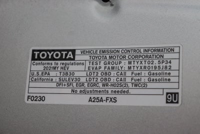 2021 Toyota Sienna LE