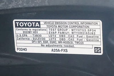 2021 Toyota Highlander Hybrid XLE