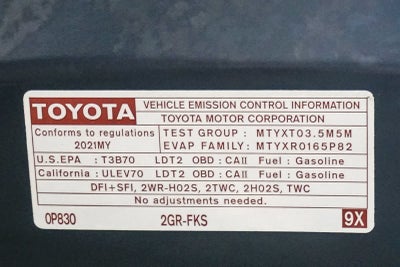 2021 Toyota Highlander XSE