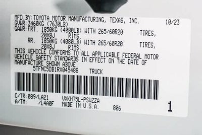 2024 Toyota Tundra Platinum Hybrid