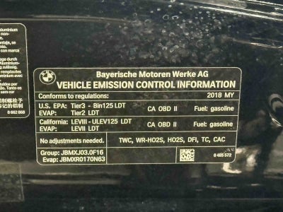 2018 BMW X5 xDrive35i xDrive35i