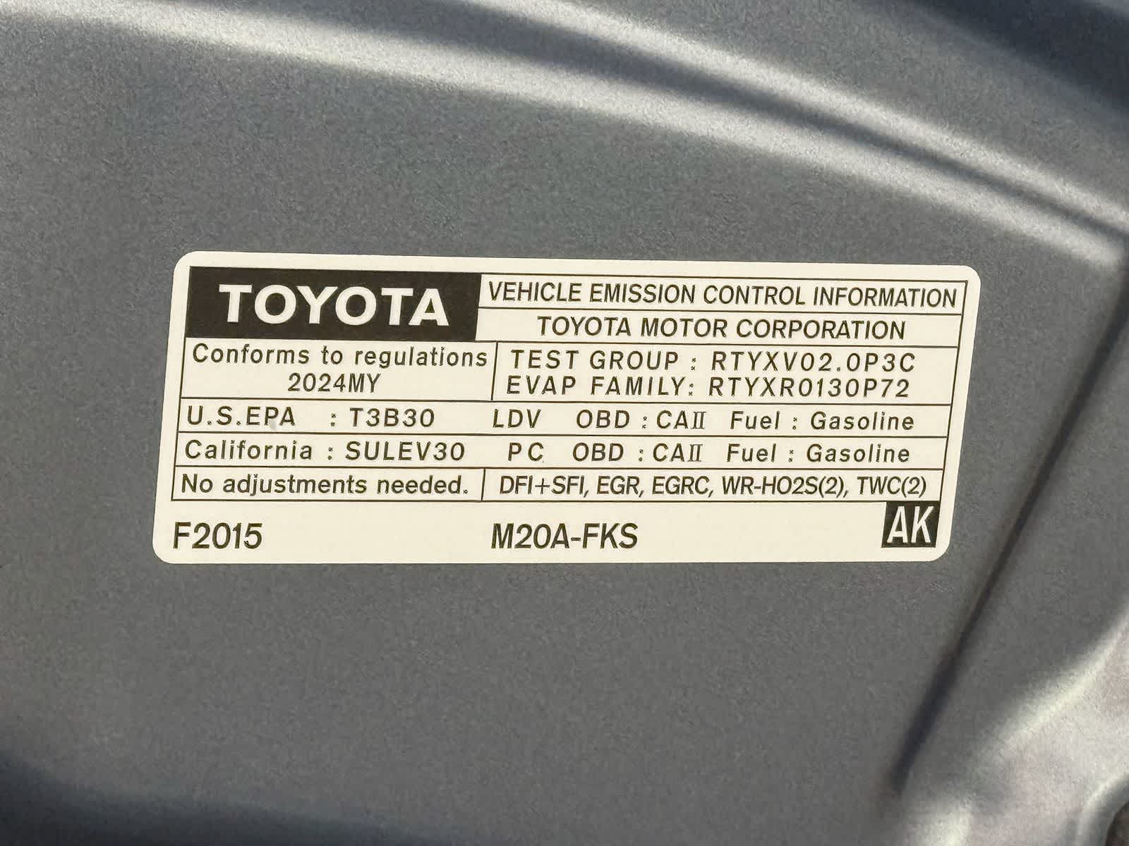 2024 Toyota Corolla LE