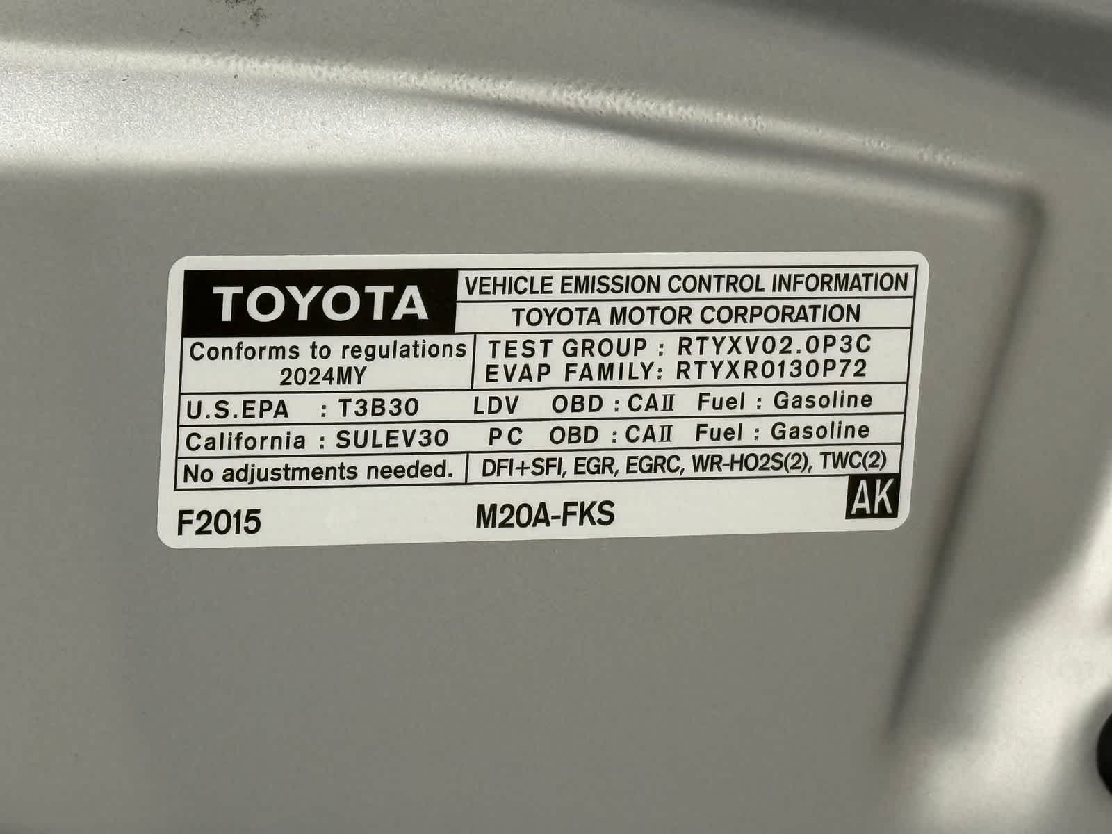 2024 Toyota Corolla LE