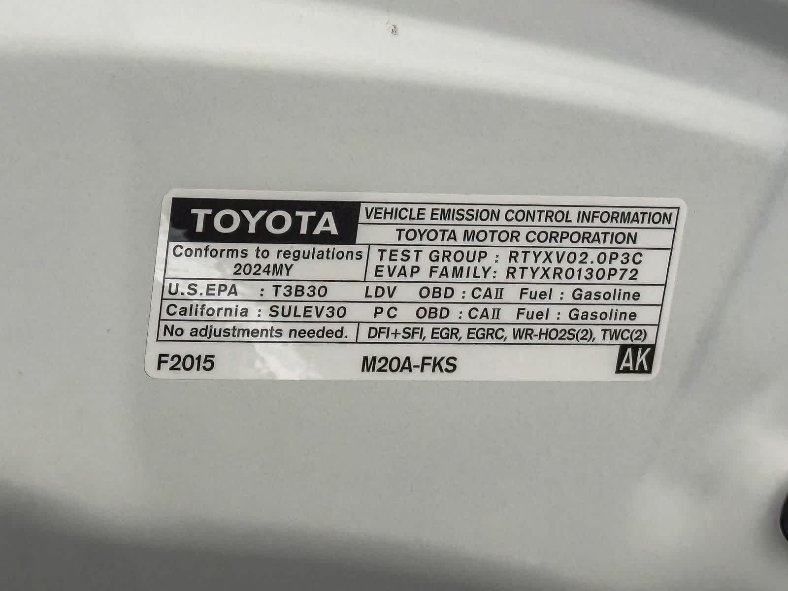 2024 Toyota Corolla LE
