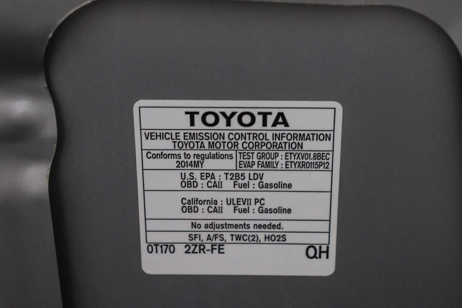 2014 Toyota Corolla LE Plus