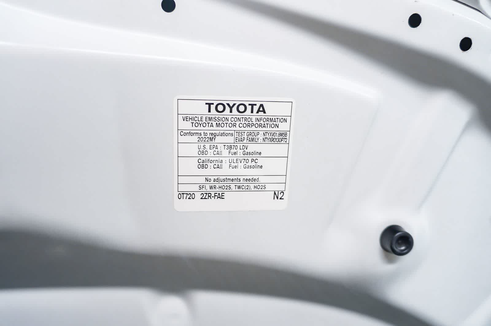 2022 Toyota Corolla LE