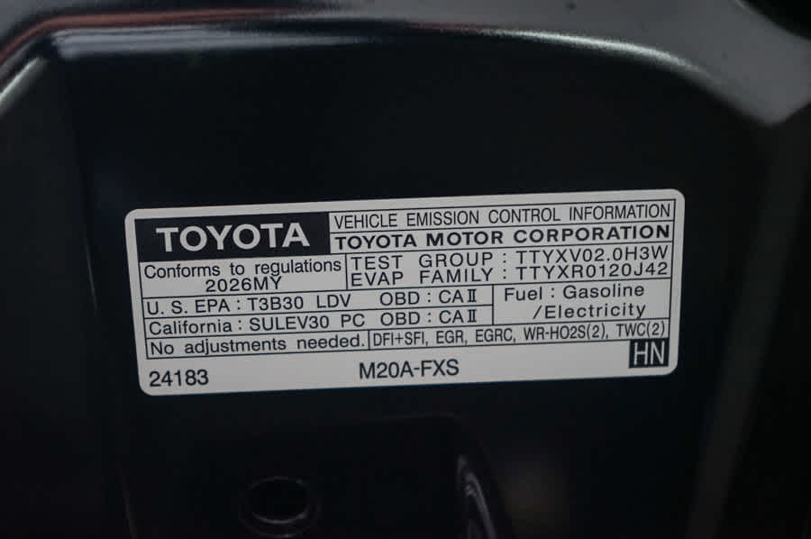 2026 Toyota Prius Plug-In Hybrid SE