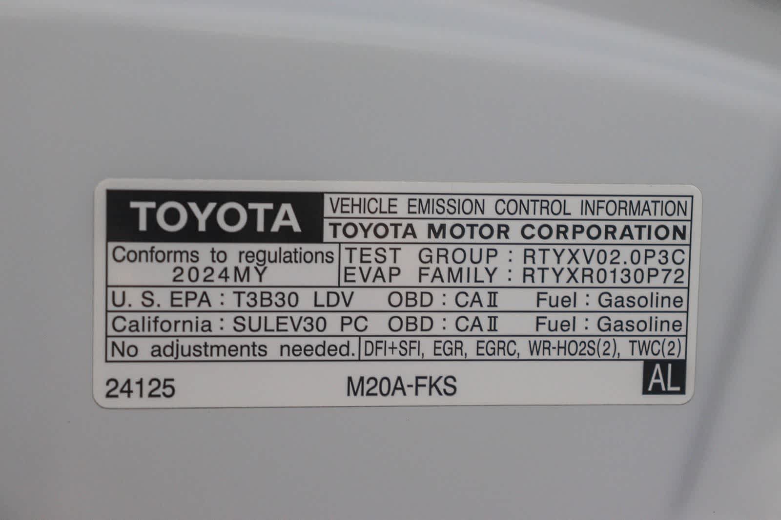 2024 Toyota Corolla LE