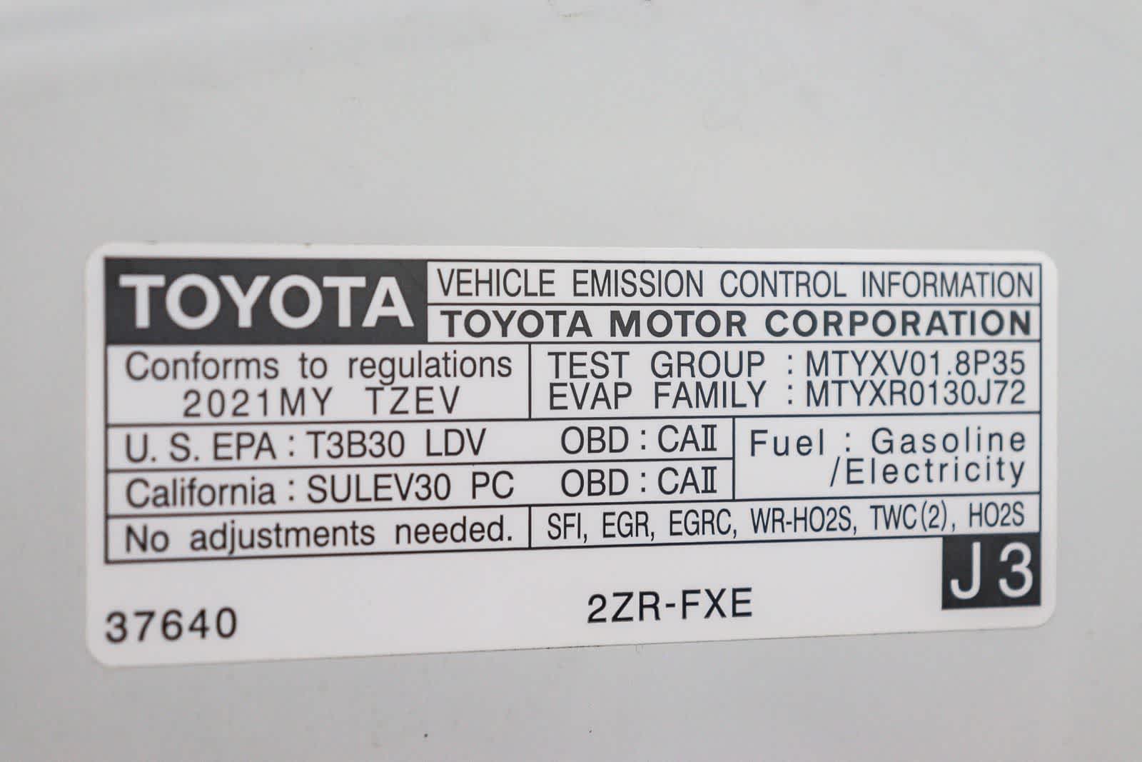 2021 Toyota Prius Prime LE