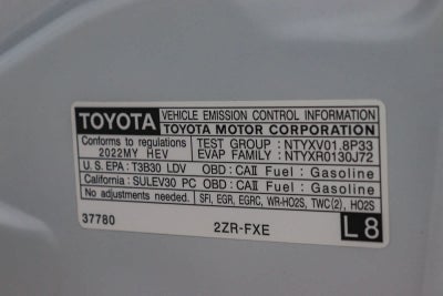 2022 Toyota Prius XLE