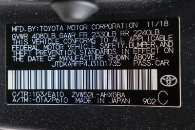 2018 Toyota Prius Prime Premium