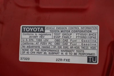 2015 Toyota Prius Persona Series Special Edition