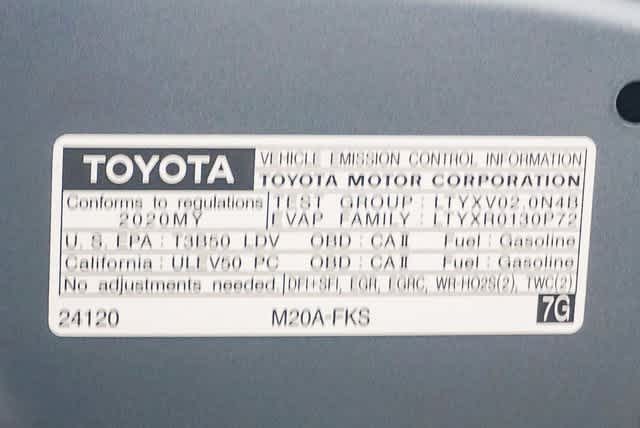 2020 Toyota Corolla SE