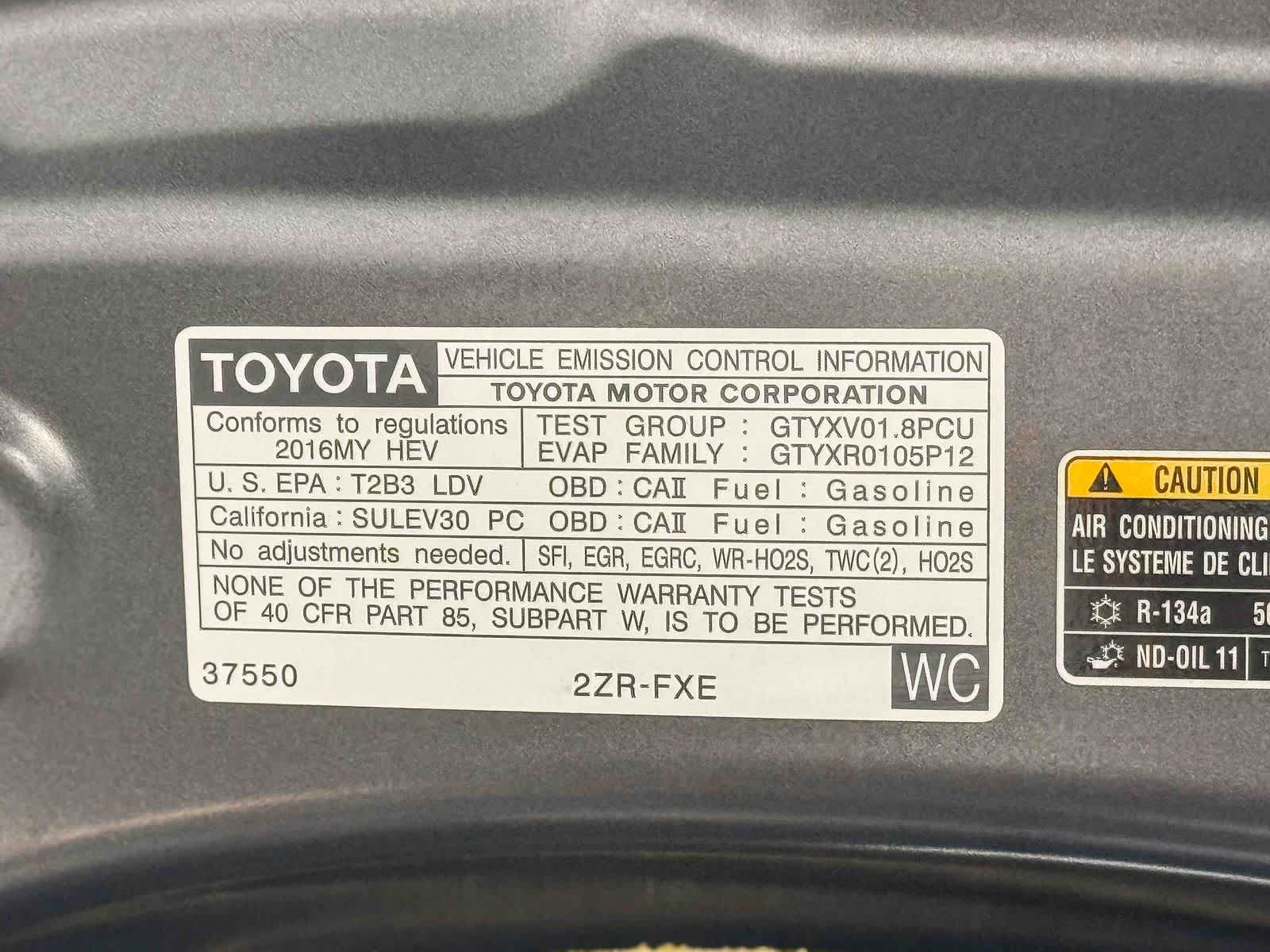 2016 Toyota Prius V Three
