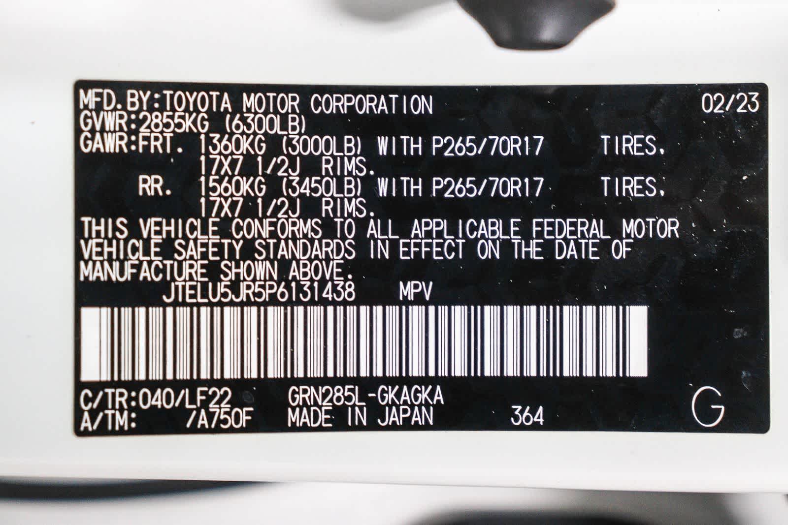 2023 Toyota 4Runner TRD Pro