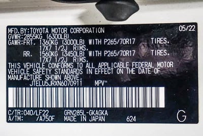 2022 Toyota 4Runner TRD Pro