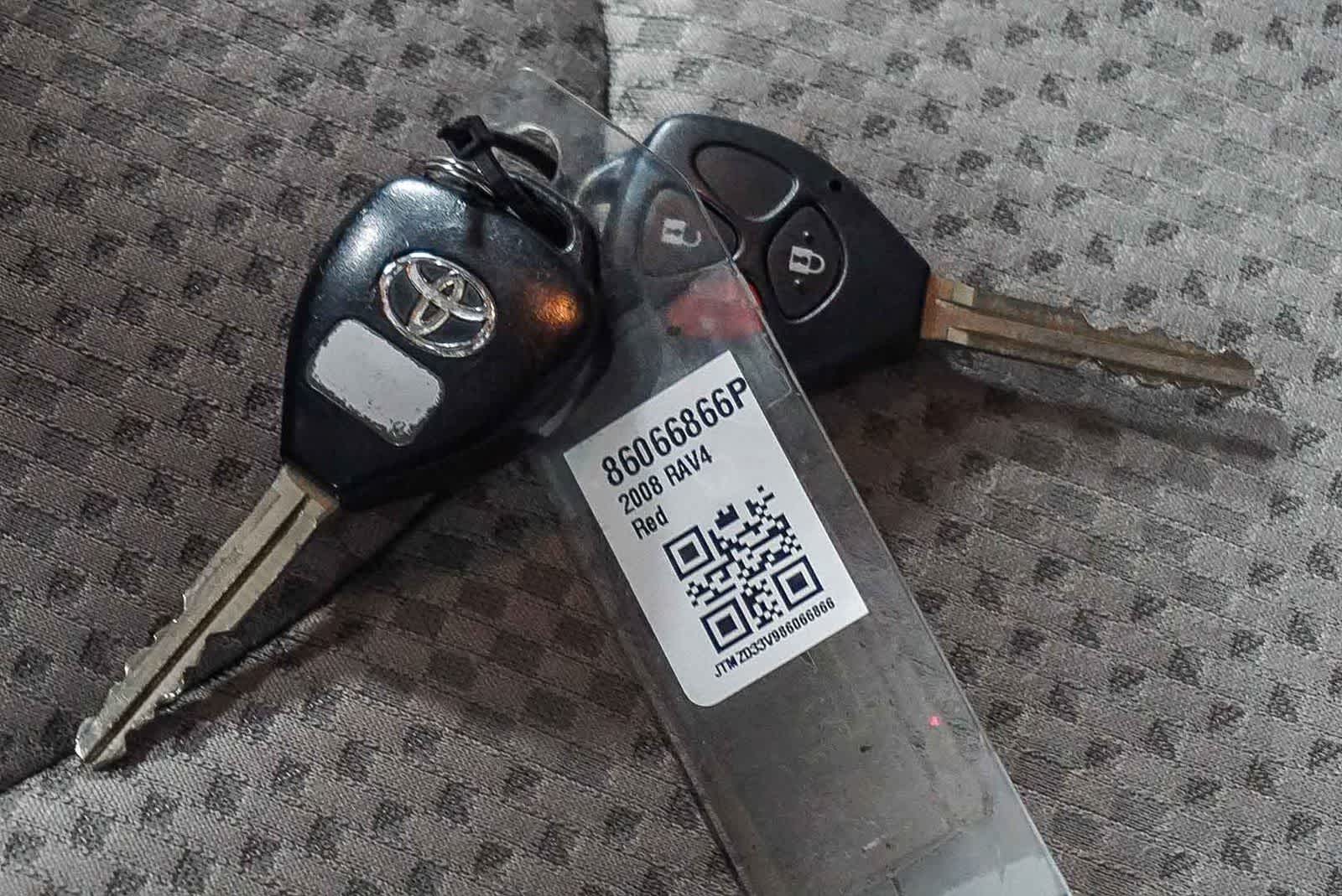 2008 Toyota RAV4 FWD 4dr 4-cyl 4-Spd AT (Natl)